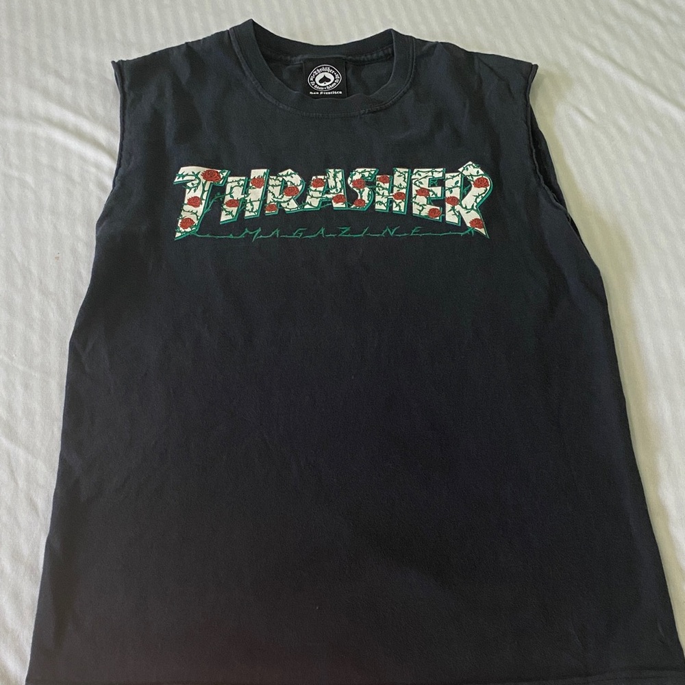 Thrasher Black Graphic Tee